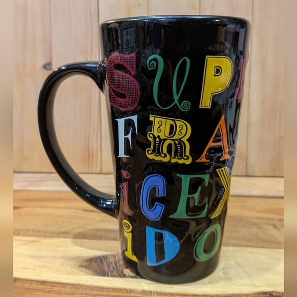 Disney Black Mug with Colorful Letters Mary Poppins - Picture 2 of 7